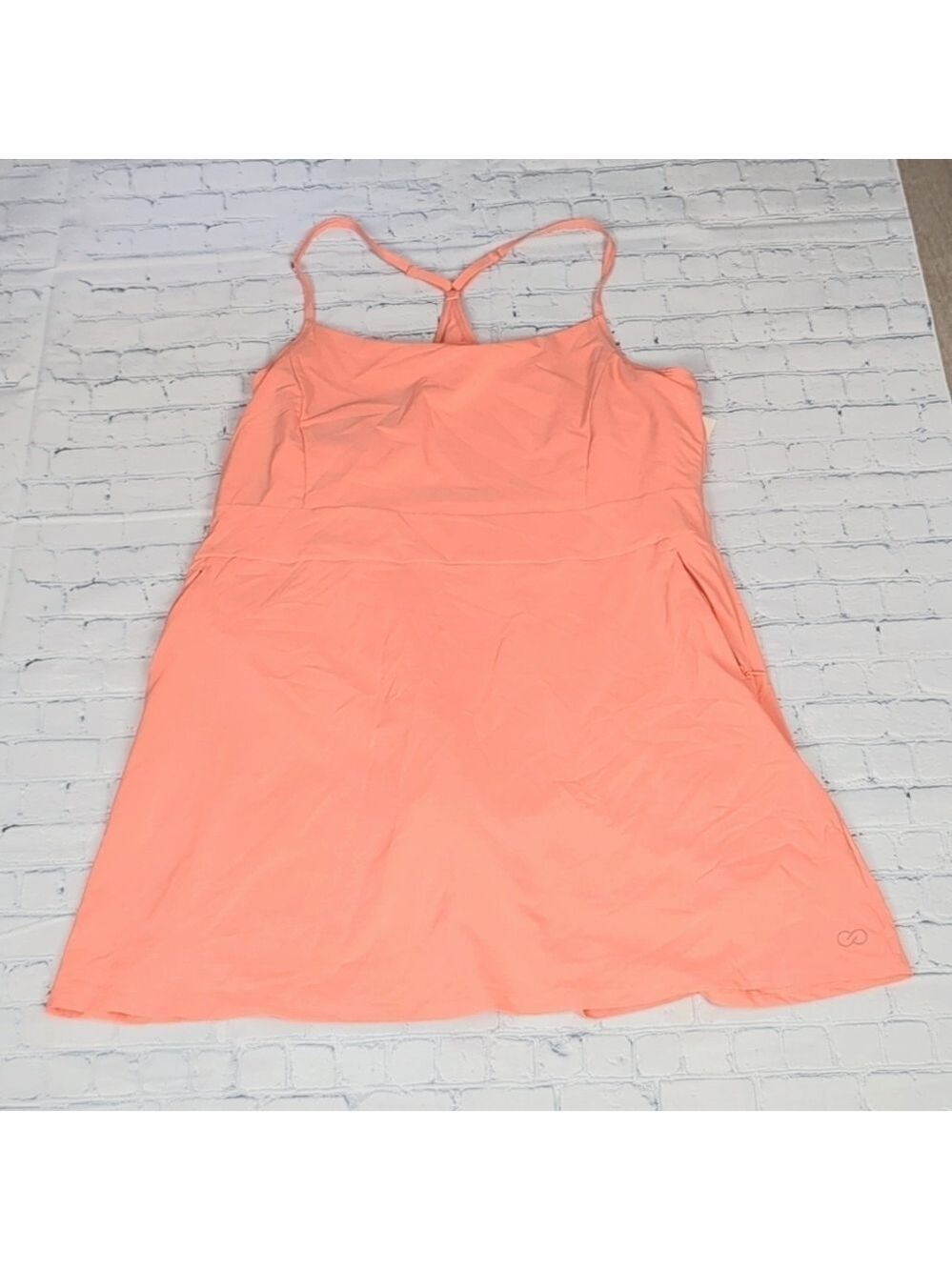 CALIA by Carrie underwood flushed pink performance dress with shorts size XL